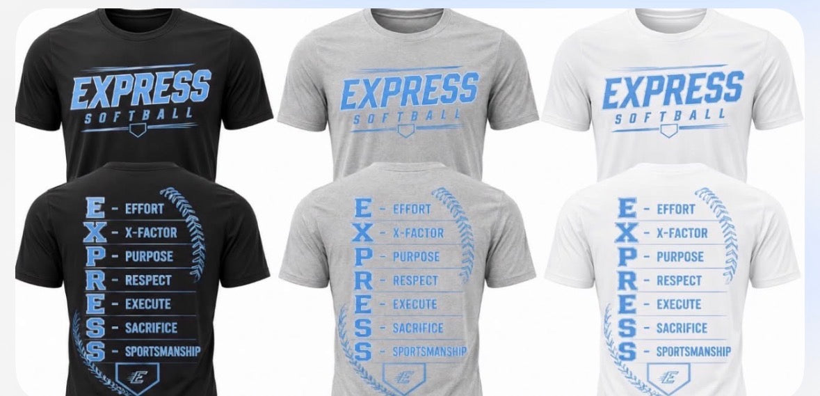 DE Express Softball Values