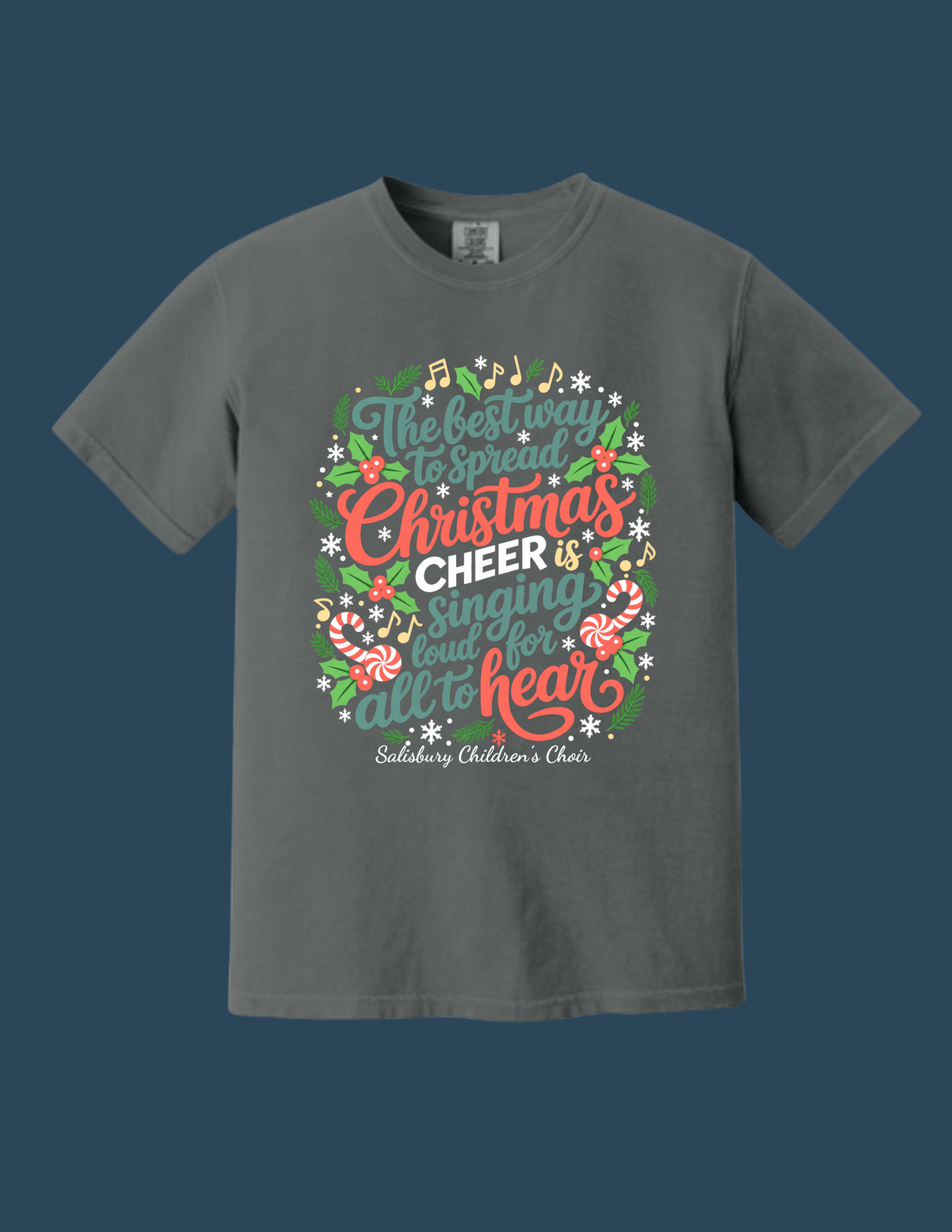 SCC-Christmas on Comfort Colors