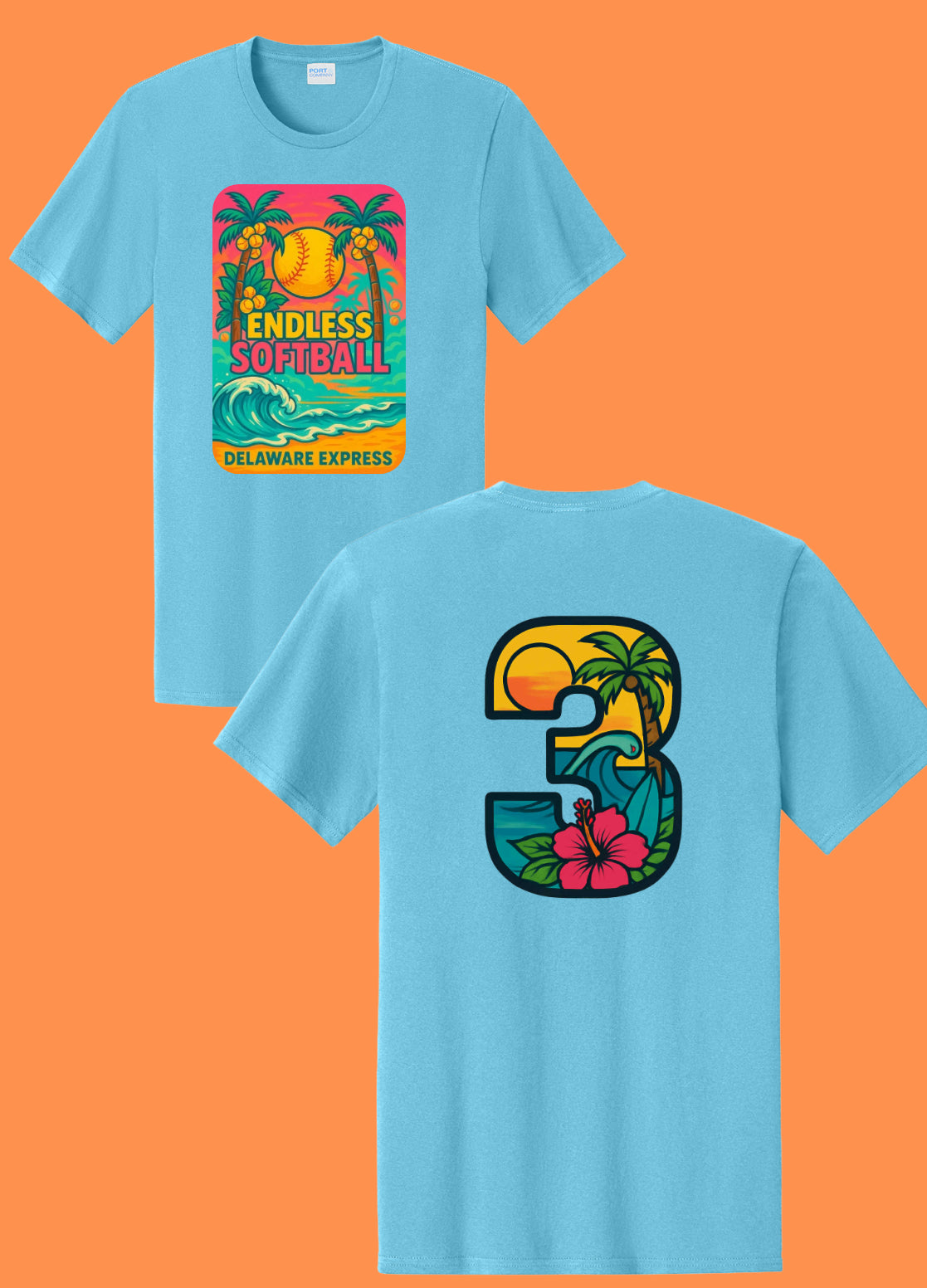 Delaware Express - Endless Summer Tshirt