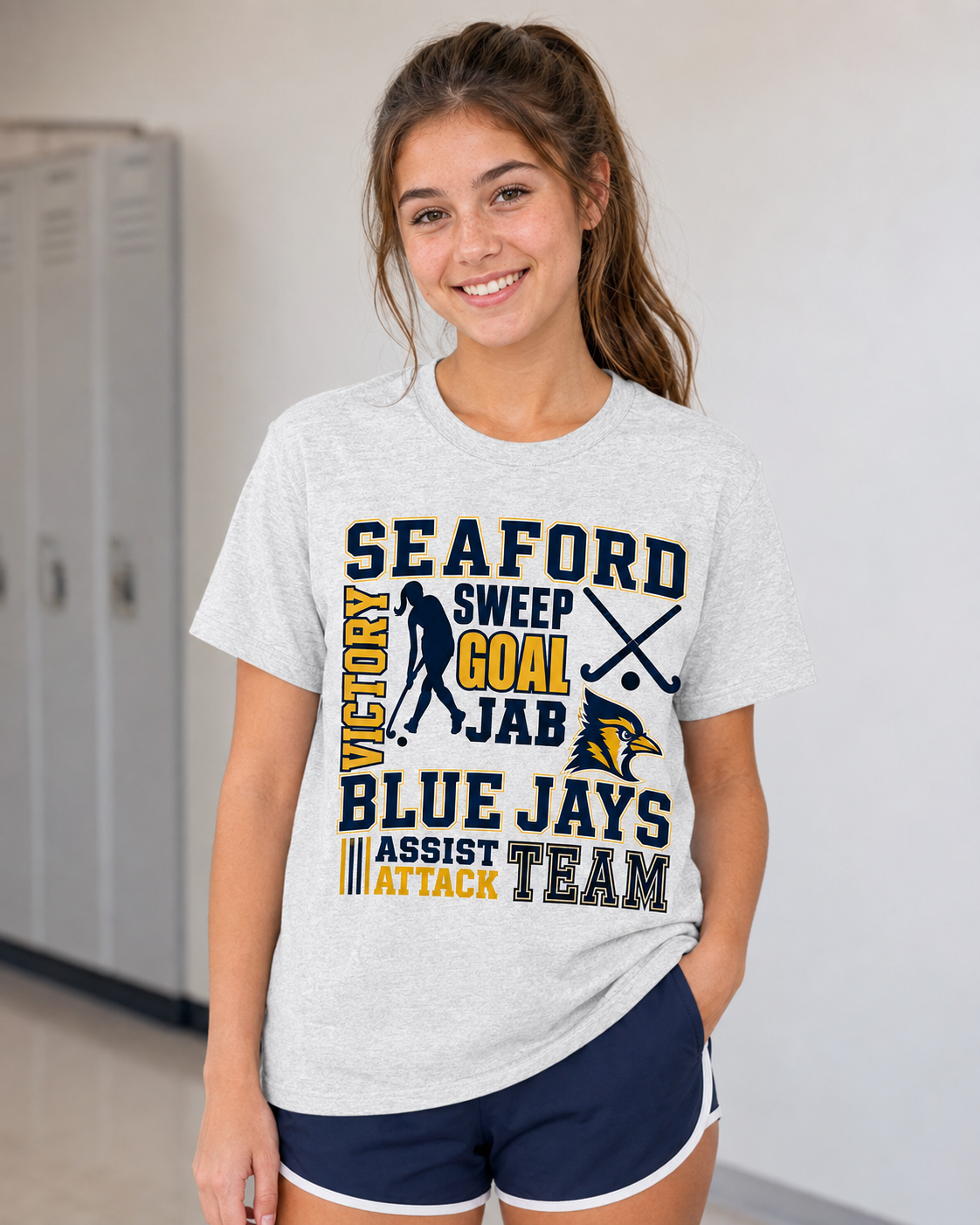 Seaford Blue Jays Field Hockey Word Collage