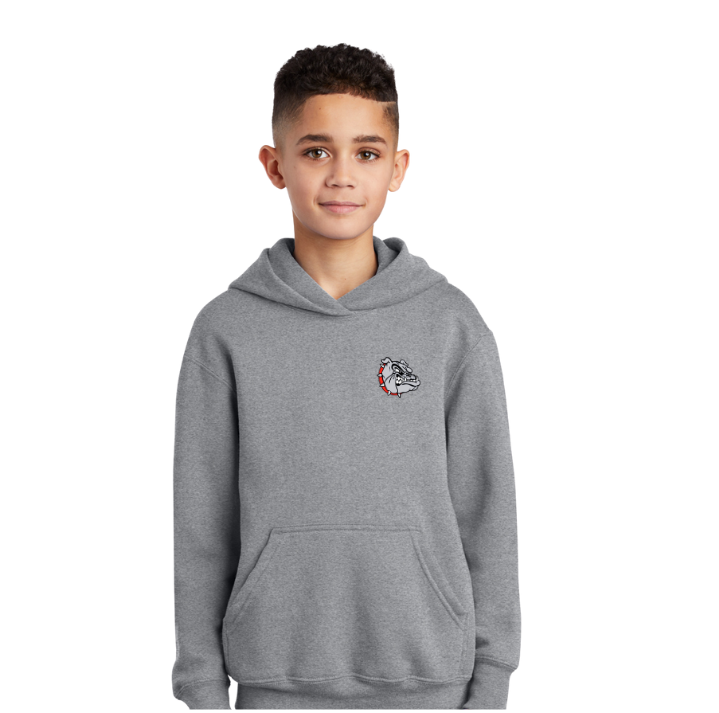 LIS Bulldog Pocket Logo Hoodie