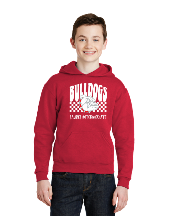 LIS Bulldog Checkered Hoodie