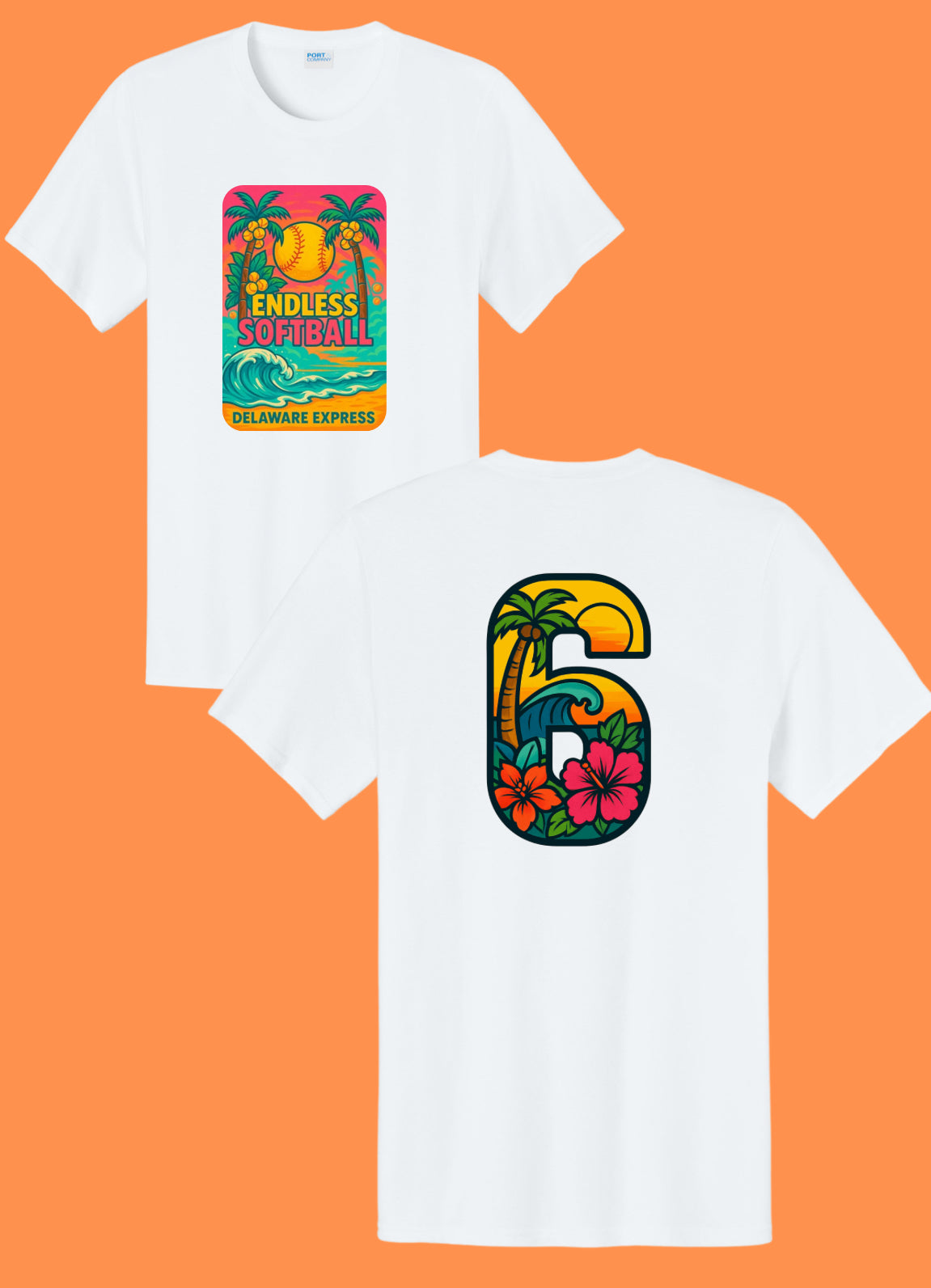 Delaware Express - Endless Summer Tshirt