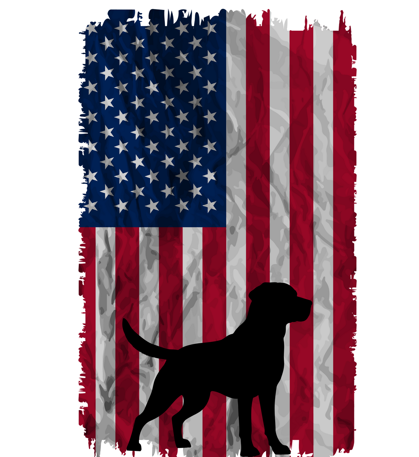 Flag with Lab