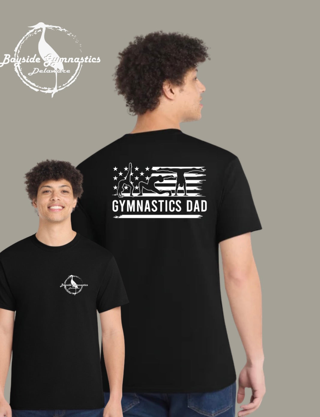 Bayside Gymnastics - Dad Stars & Stripes