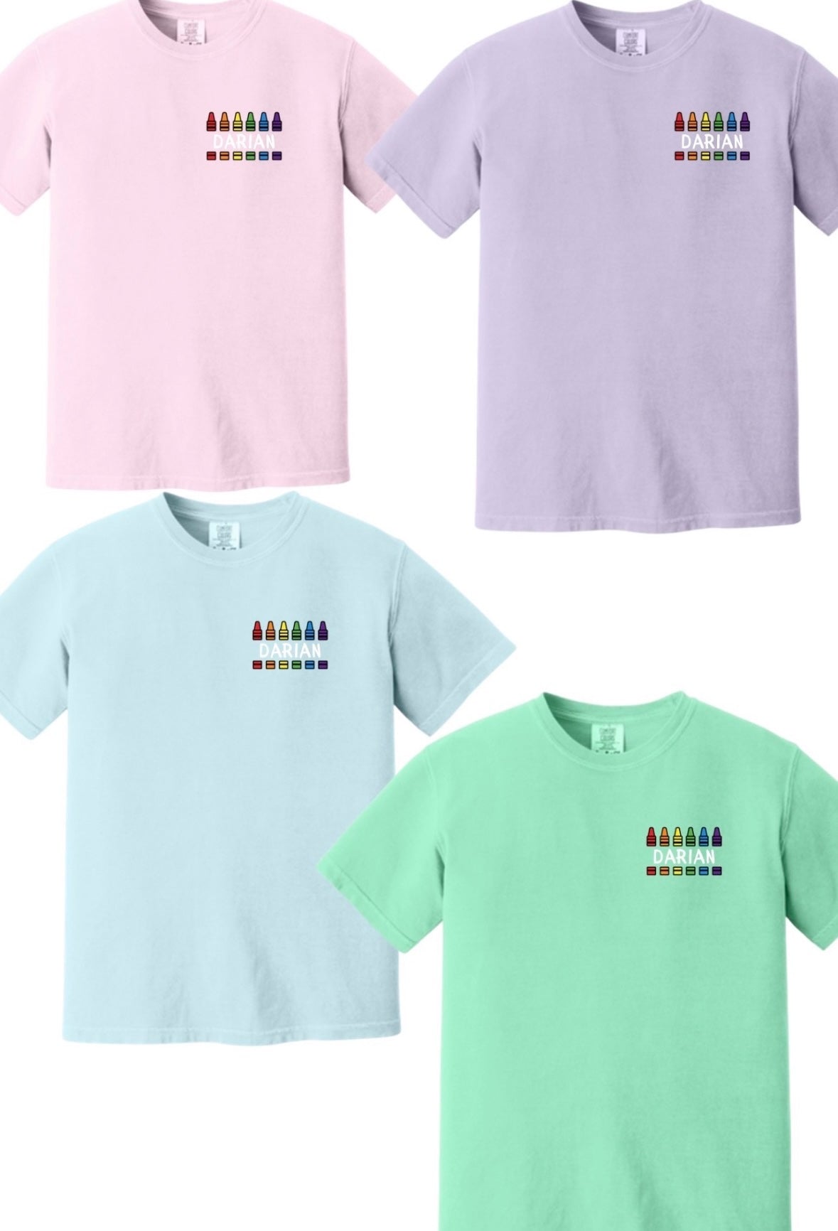 Sussex Tech Early Education Tees