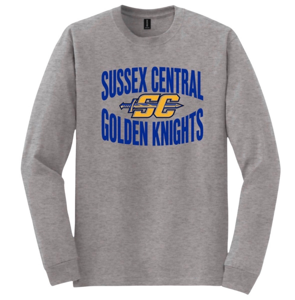 Sussex Central Golden Knights Gildan Longsleeve