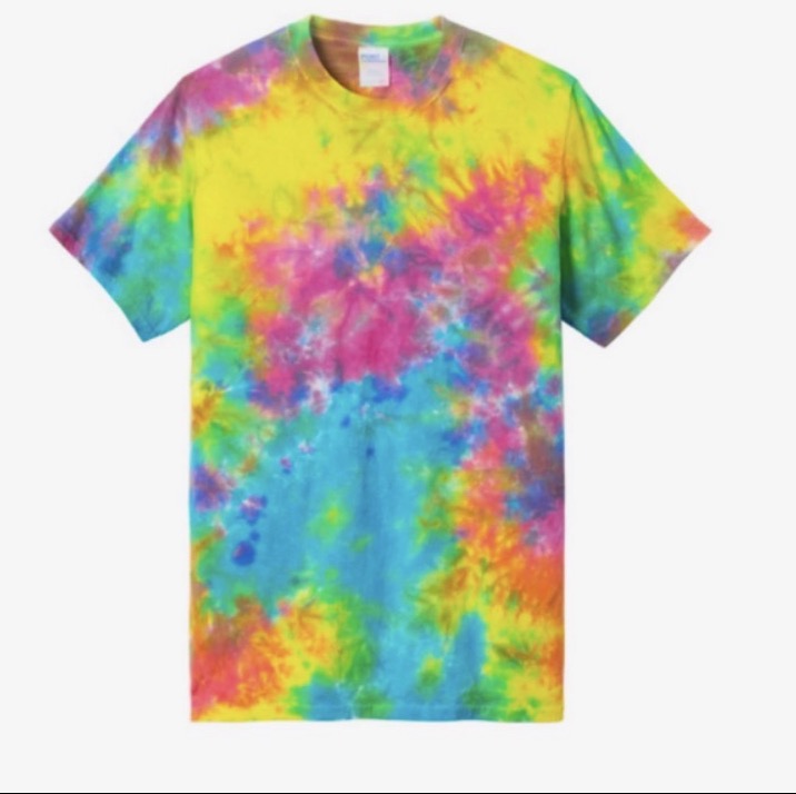 Let Me Tell You About My Jesus - Tie-Dye Rainbow