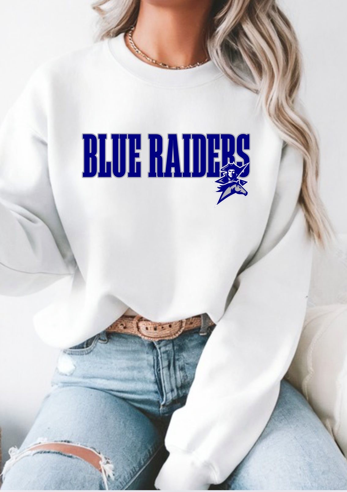 Blue Raiders Crewneck Sweatshirt