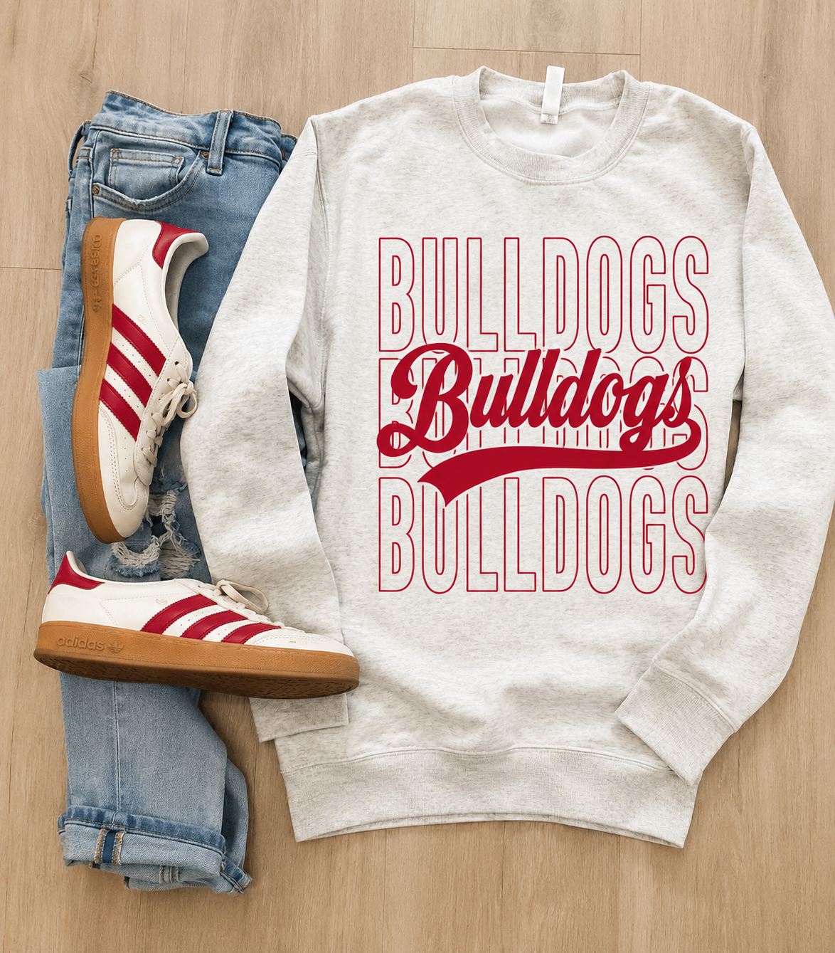 Laurel Bulldogs Triple Stack