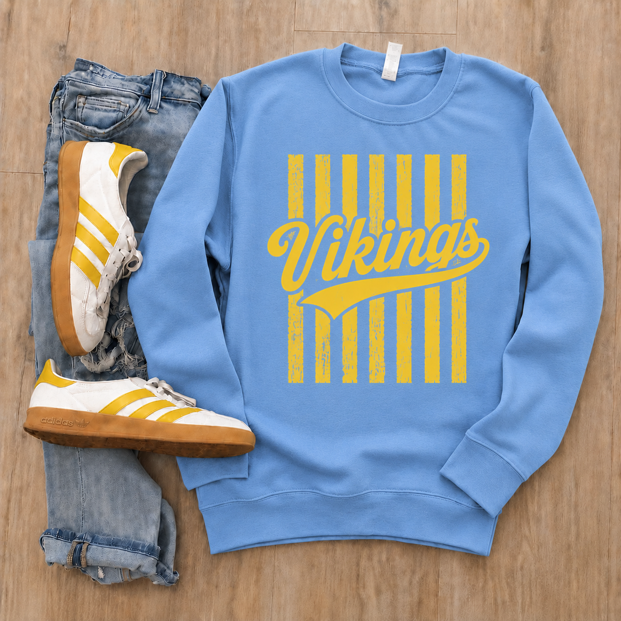 Vikings Vintage Stripes