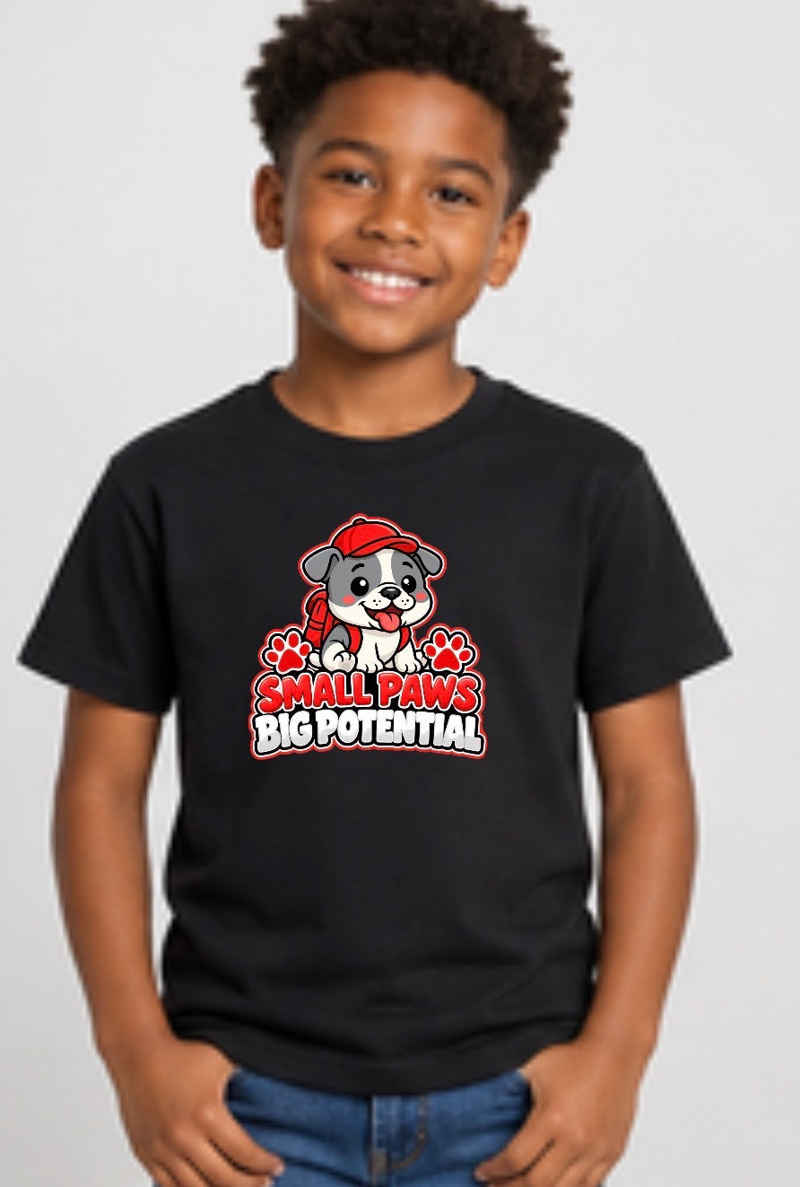 NLELA PBIS Small Paws Big Potential Black