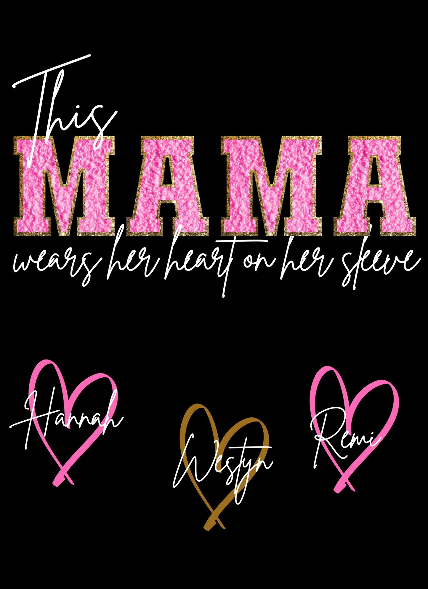 This MAMA Wears her Heart on her Sleeve
