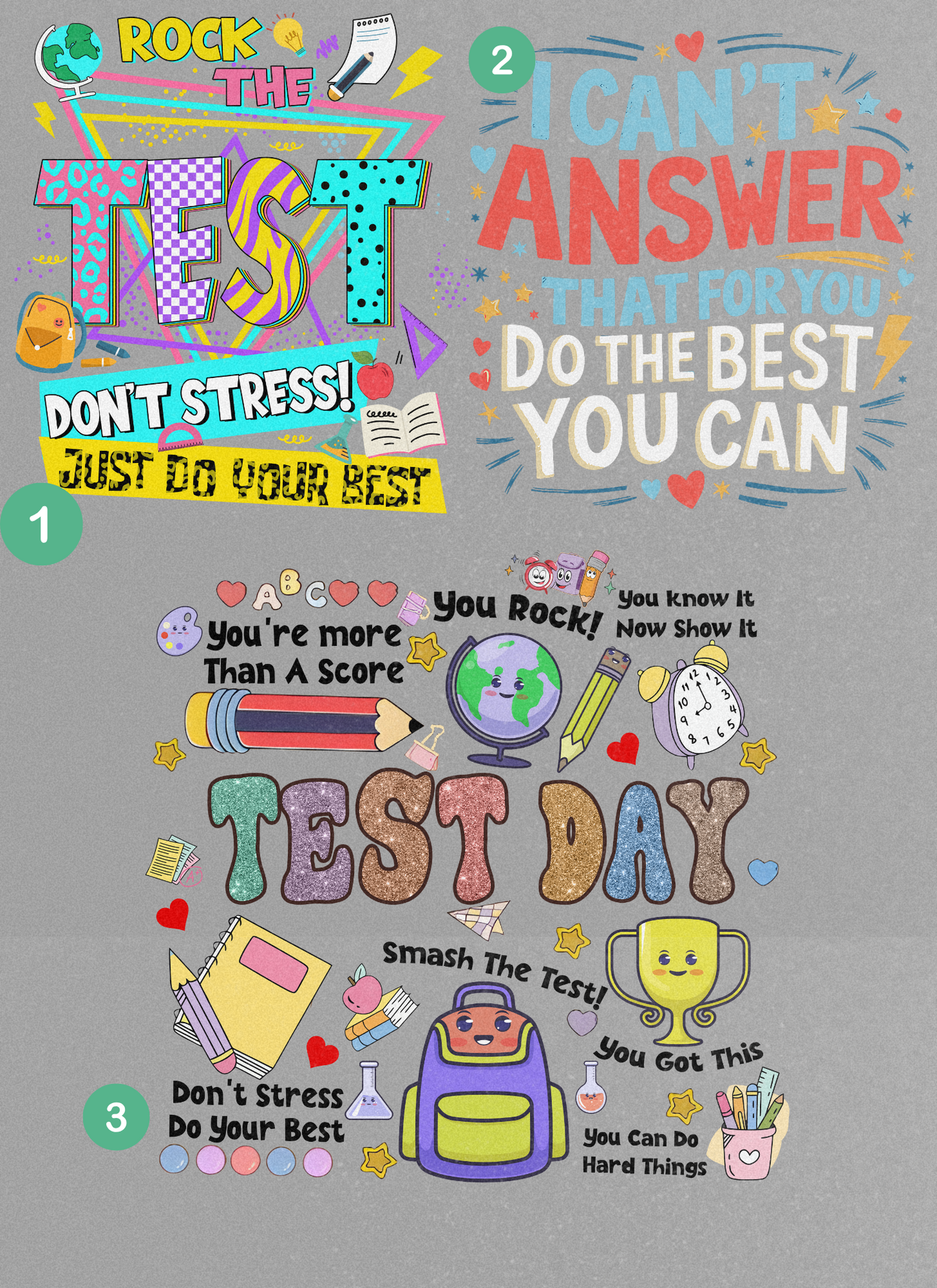 Test Day Tshirts