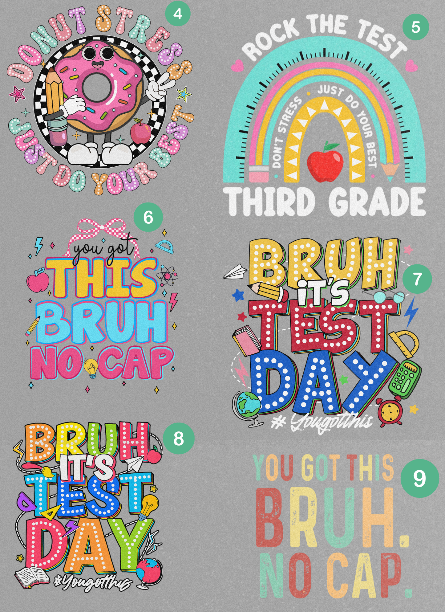 Test Day Tshirts