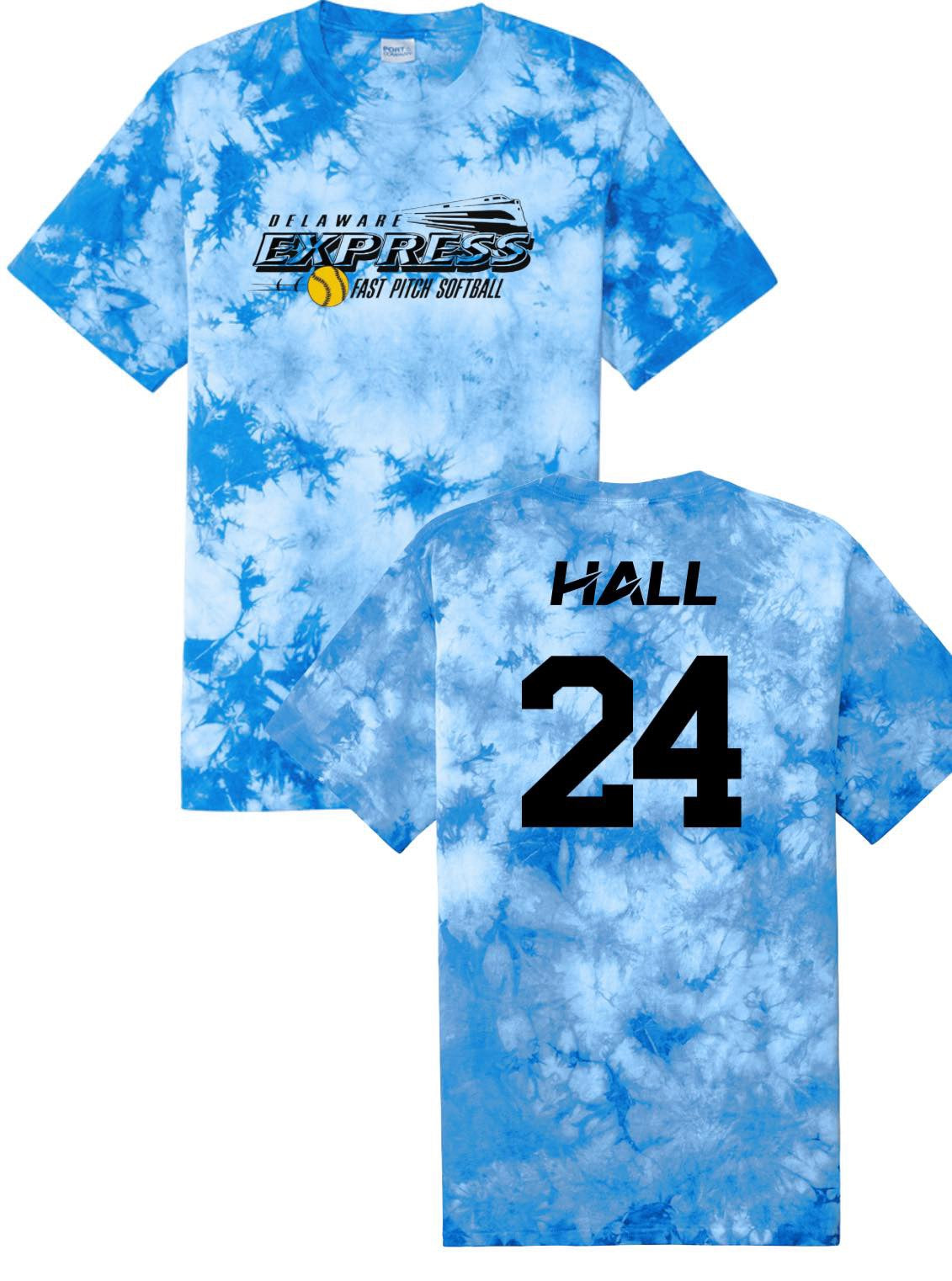 Delaware Express Tie Dye - Sky Blue