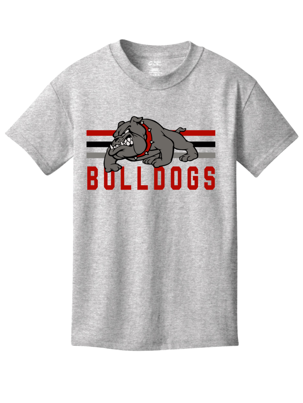 Bulldog and Stripes