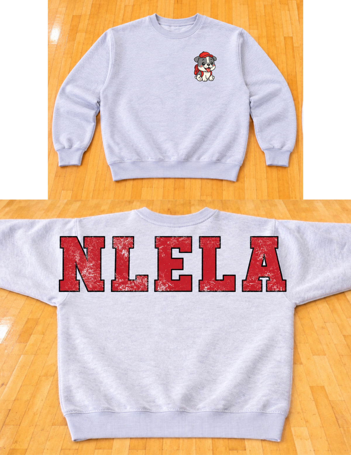 NLELA PBIS - NLELA Big Back and Pocket Logo