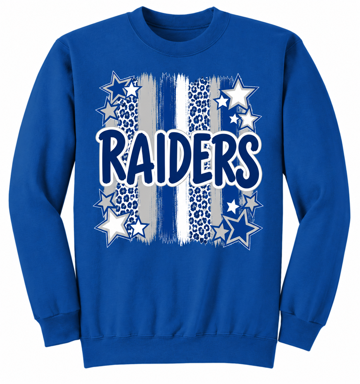 Raiders Leopard Print and Stars