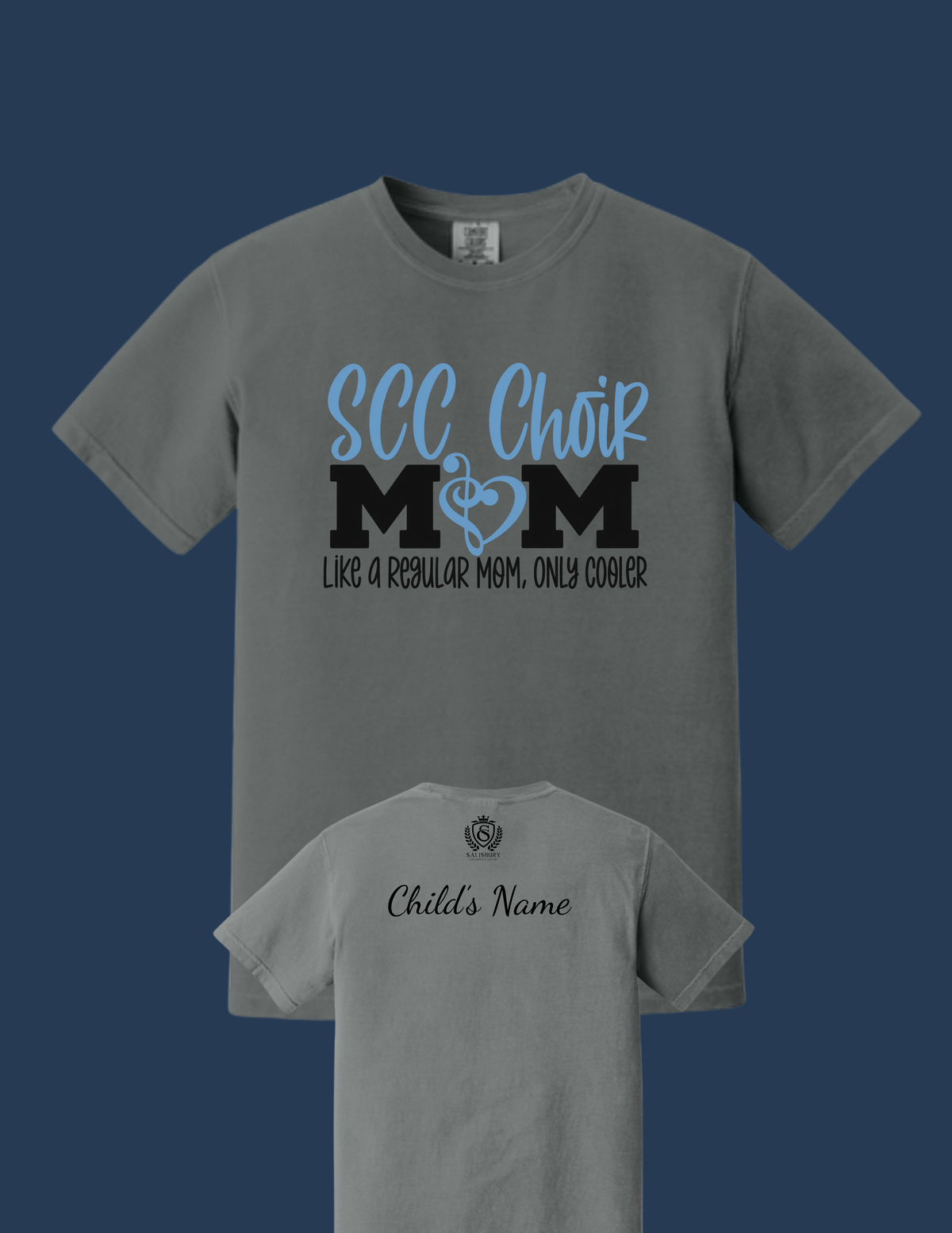 SCC-Choir Mom on Comfort Colors