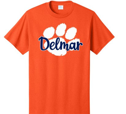 Delmar Paw Print