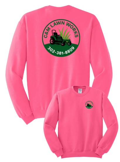 C&M Lawn Works-Pink Apparel