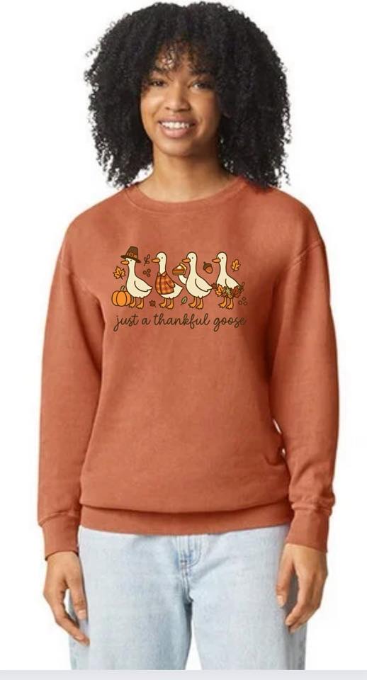 Just a Thankful Goose