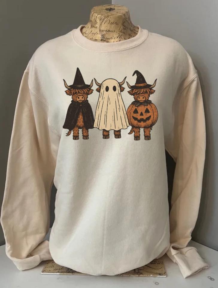 Shetland Cow Halloween