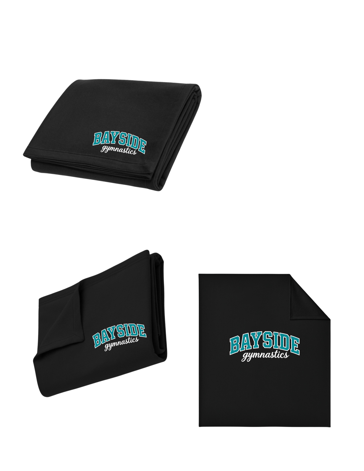 Bayside Gymnastics - Fleece Sweatshirt Blanket