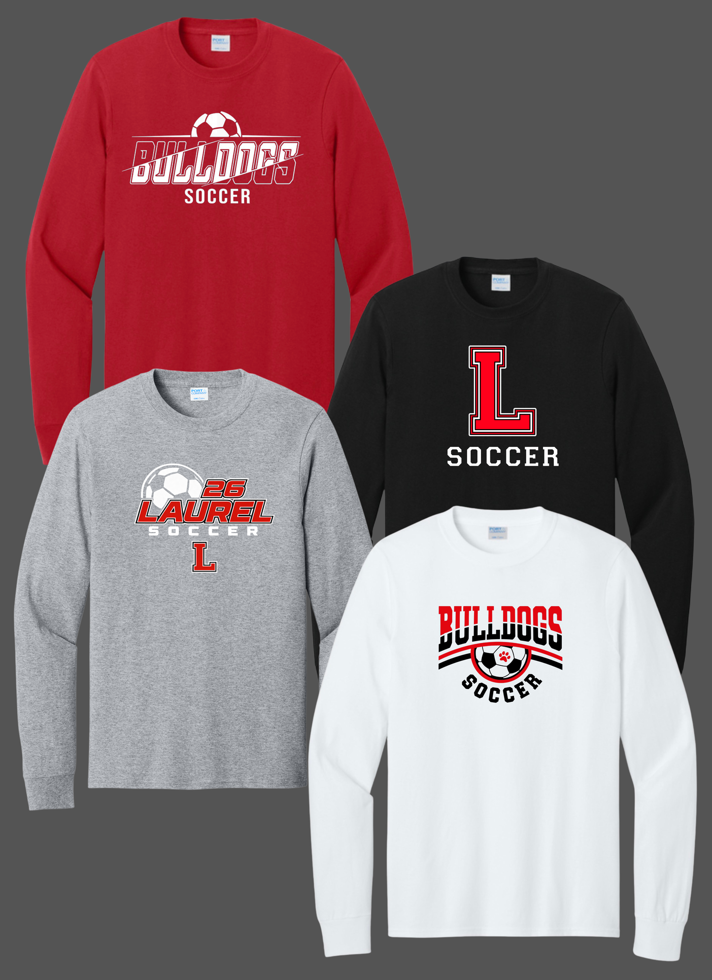 Laurel Soccer Shirts and Hoodies