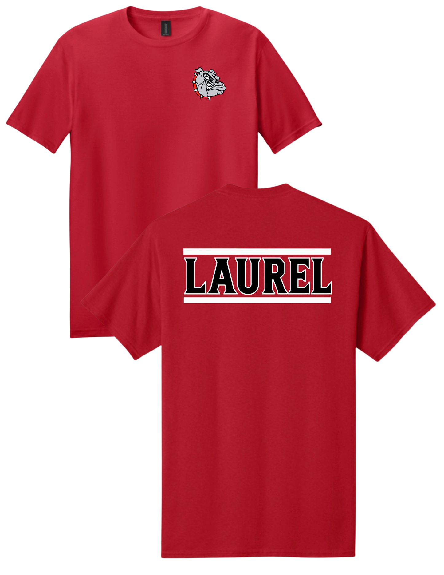 Laurel Bold with Bulldog Logo