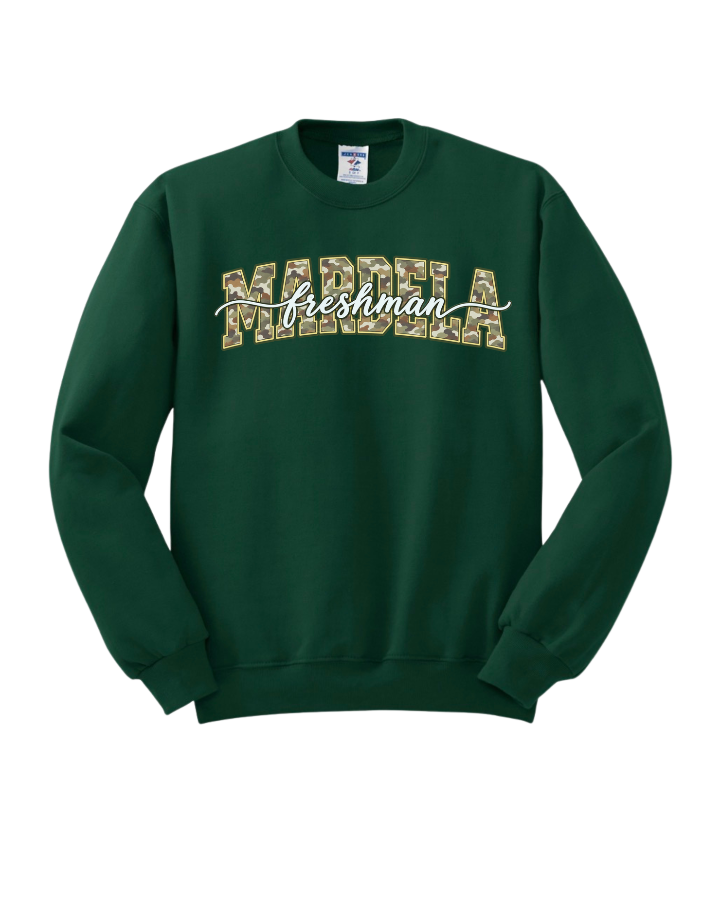 MAB-Mardela Camo CLASS YEAR on Dark Green
