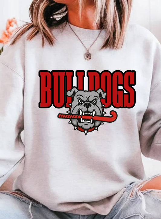 Bulldogs Hockey Crewneck Sweatshirt