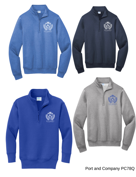 SCC-Official Attire 1/4-Zip Pullover Sweatshirt