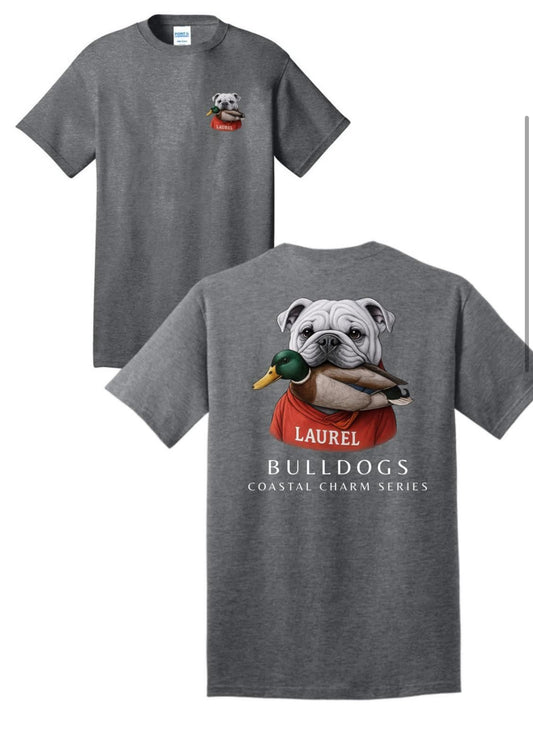 Bulldog with a Duck - Coastal Charm Series