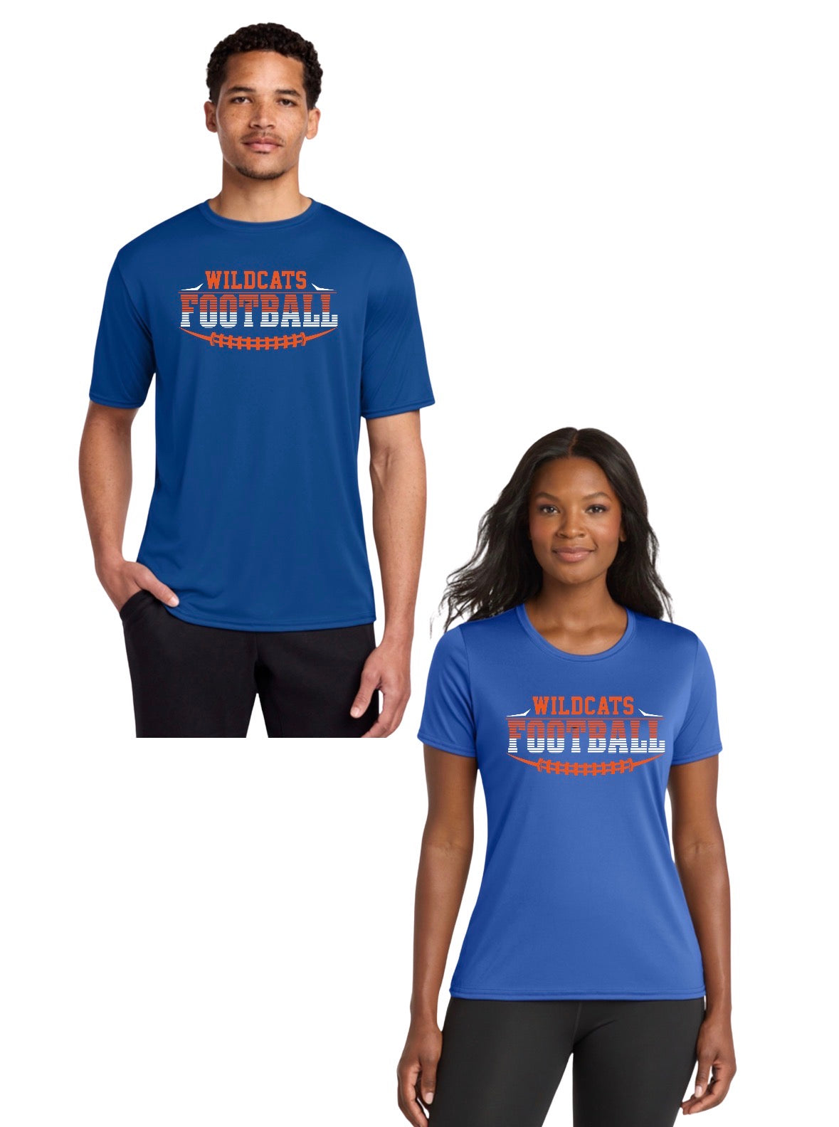 Wildcats Football Performance Shirts