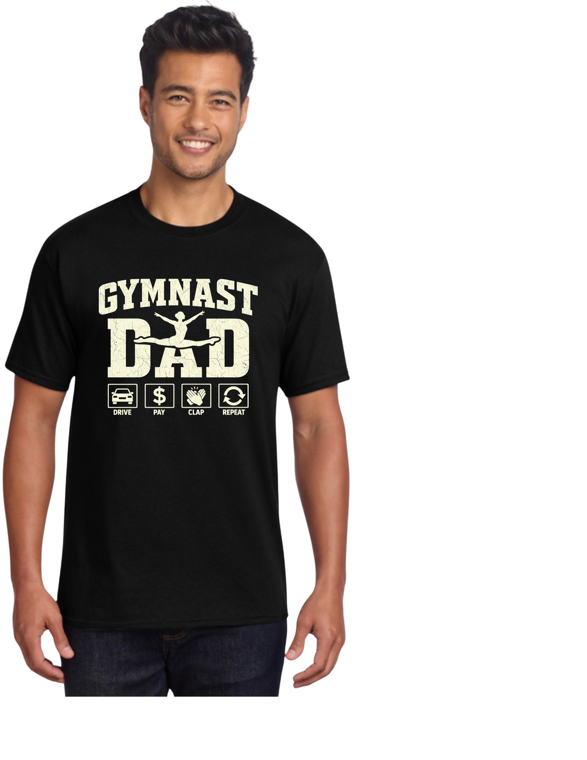 Bayside Gymnastics - Gymnastics Dad-Front Image Only