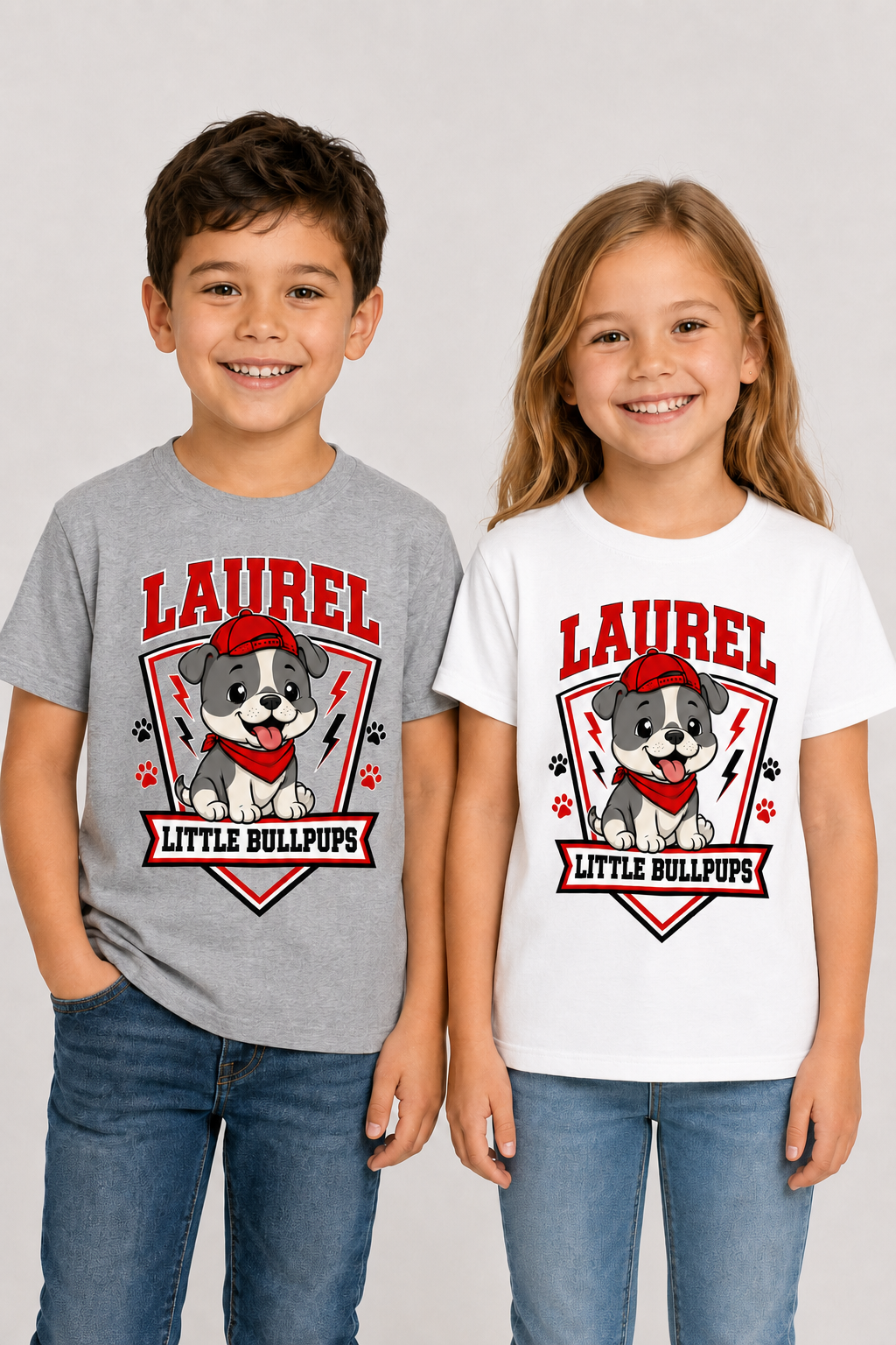 Laurel Little Bullpups Shield