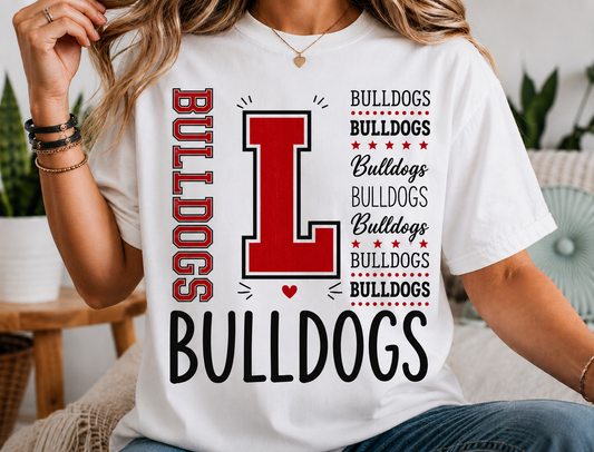 Bulldogs Letter L School Spirit Shirts