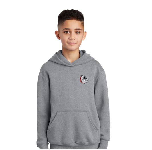 LIS Bulldog Pocket Logo Hoodie