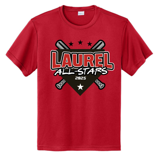 Laurel Little League All Stars-Machine Pitch Girls-Player Shirts