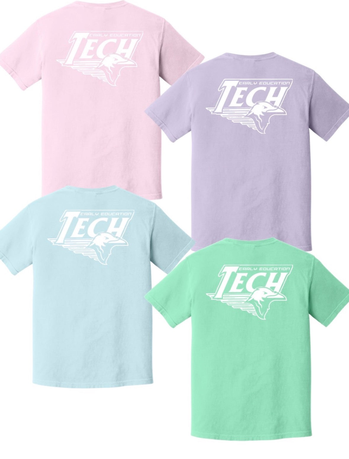 Sussex Tech Early Education Tees