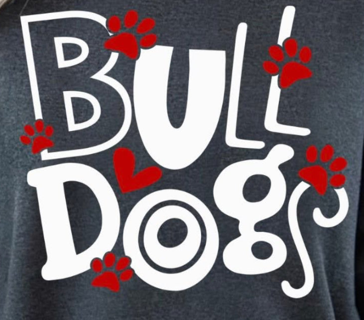 Bulldogs, Hearts and Paws