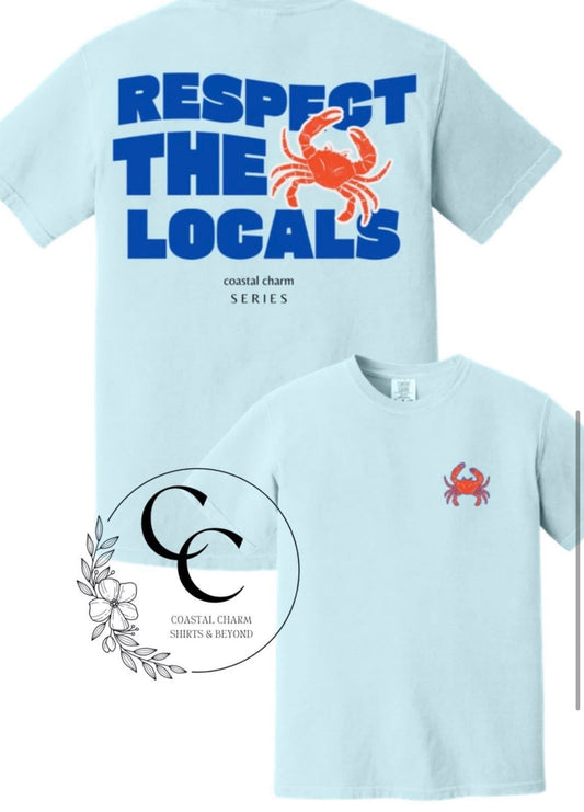 Respect the Locals-Crab-Coastal Charm Series