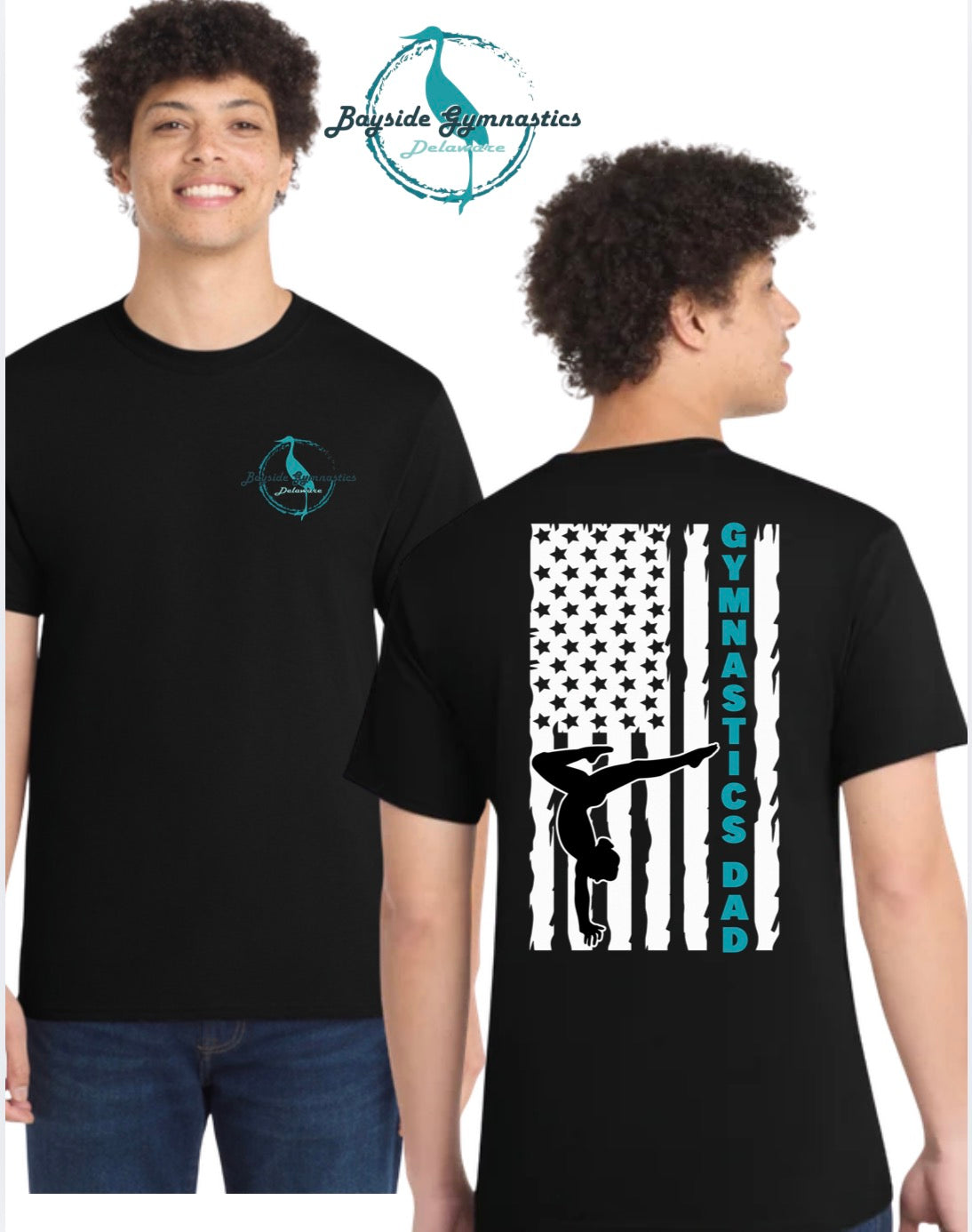 Bayside Gymnastics - Dad Flag