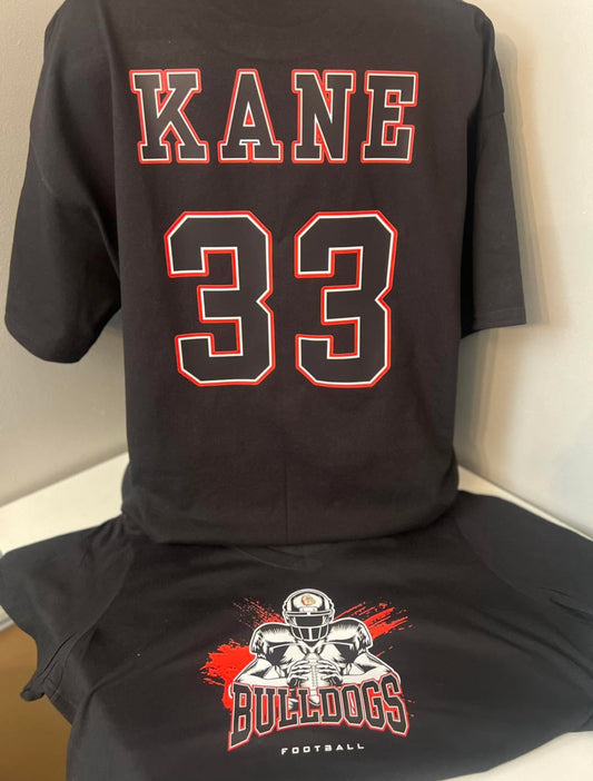Bulldogs Football Customized