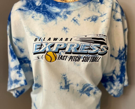 Delaware Express Tie Dye - True Royal