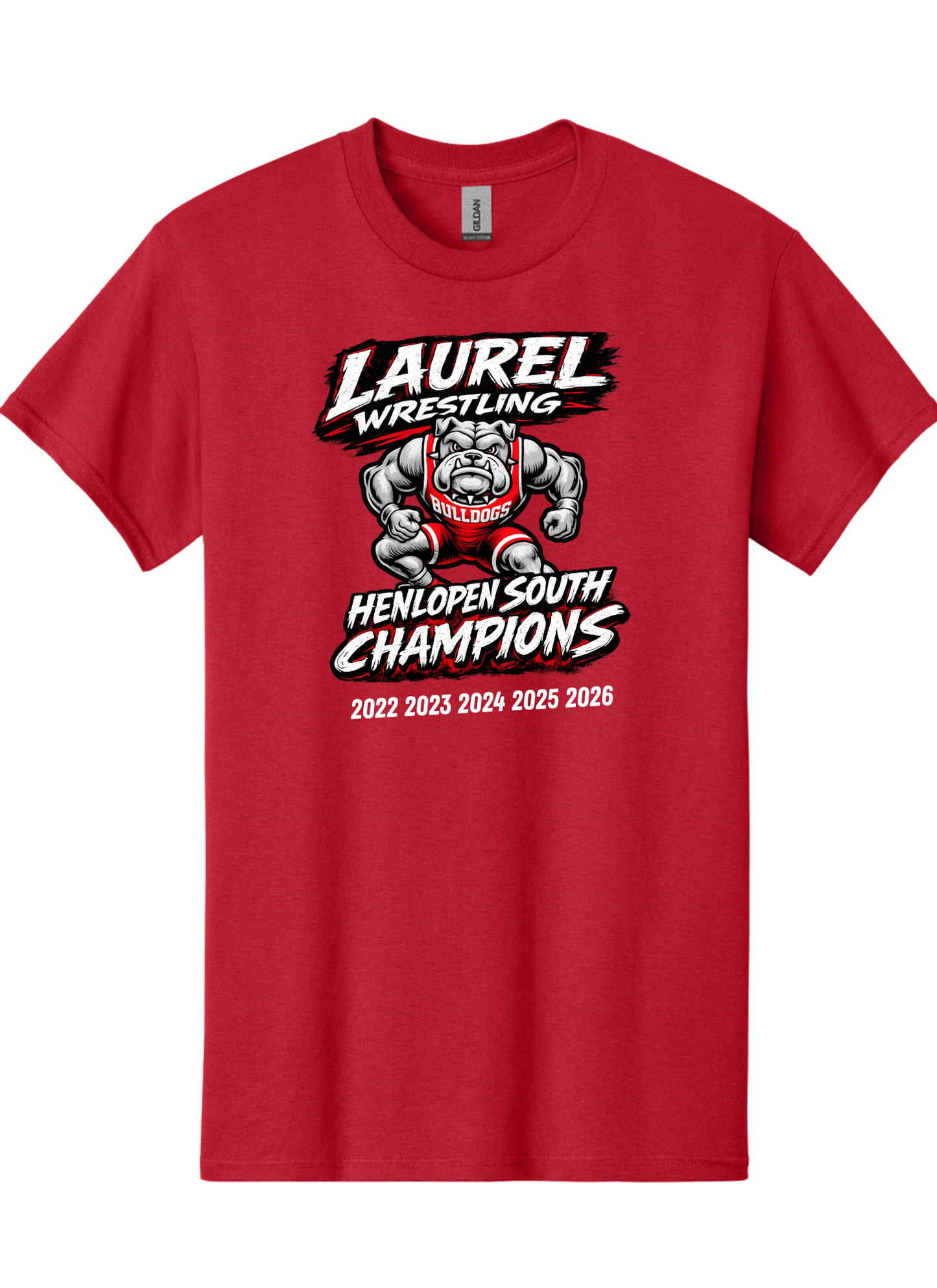 Laurel Wrestling 5X Henlopen South Champs 5