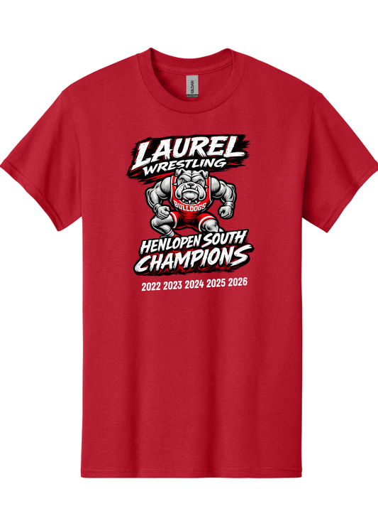 Laurel Wrestling 5X Henlopen South Champs 5