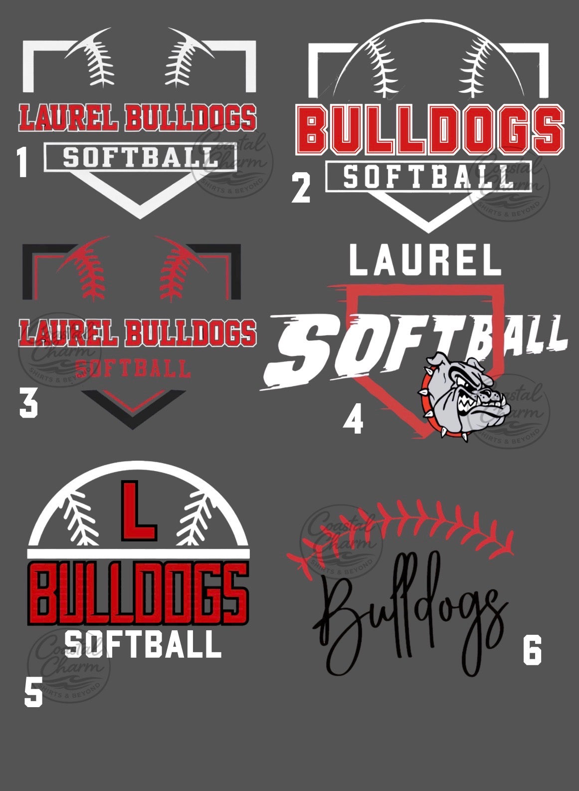 Laurel Softball Tees to Hoodies